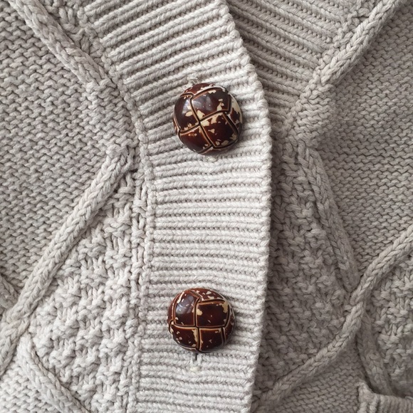 Urban Outfitters Sweaters - Urban outfitters cream cardigan sweater M